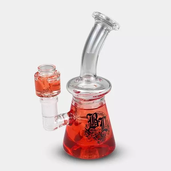 Bong Gel Kühler Rot 18 cm Black Leaf - GB The Green Brand