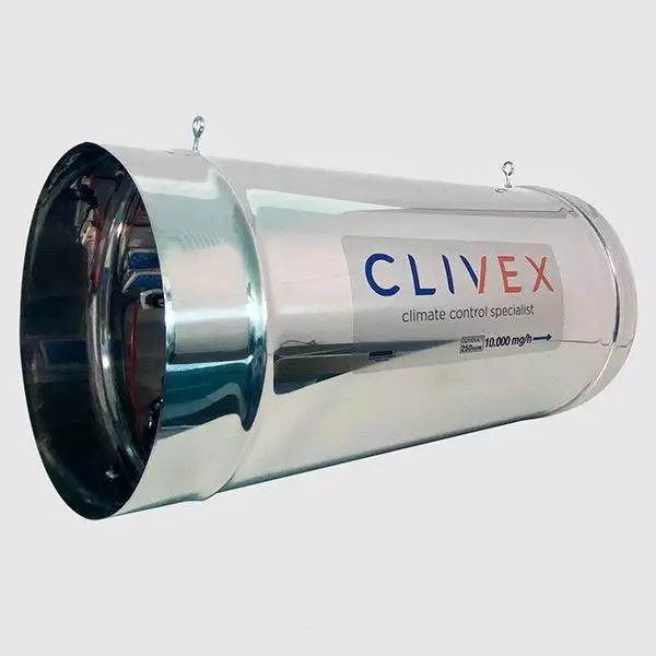 Ozoduct Clivex Luftkanal-Ozonisator Ozoduct Clivex Luftkanal-Ozonisator