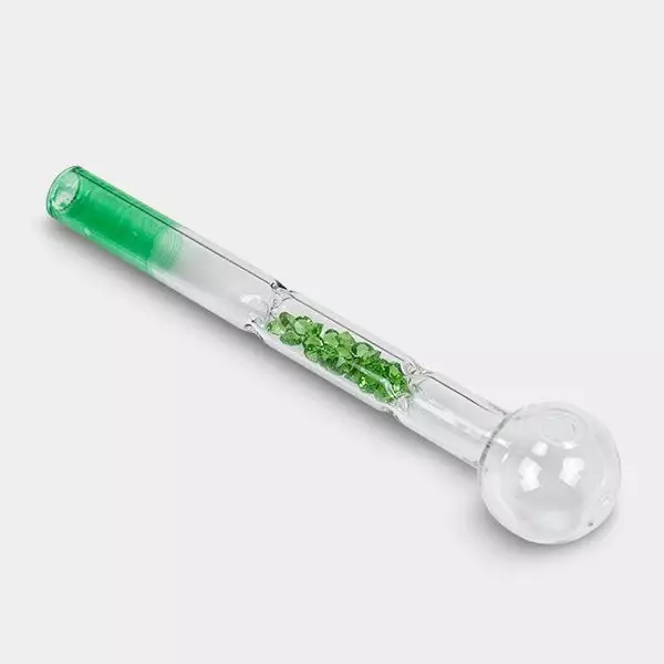 Glass Ölpfeife mit Filter - GB The Green Brand