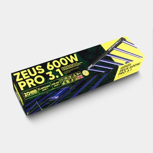 LED Zeus 600W Pro 3.1 Lumatek 💡🟣 - GB The Green Brand
