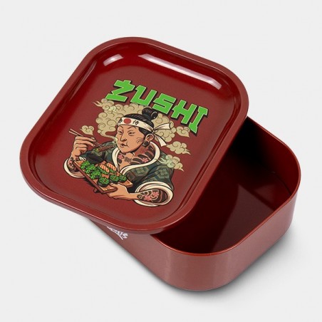 Metallbox mit Liar Tablett Zushi- GB The Green Brand