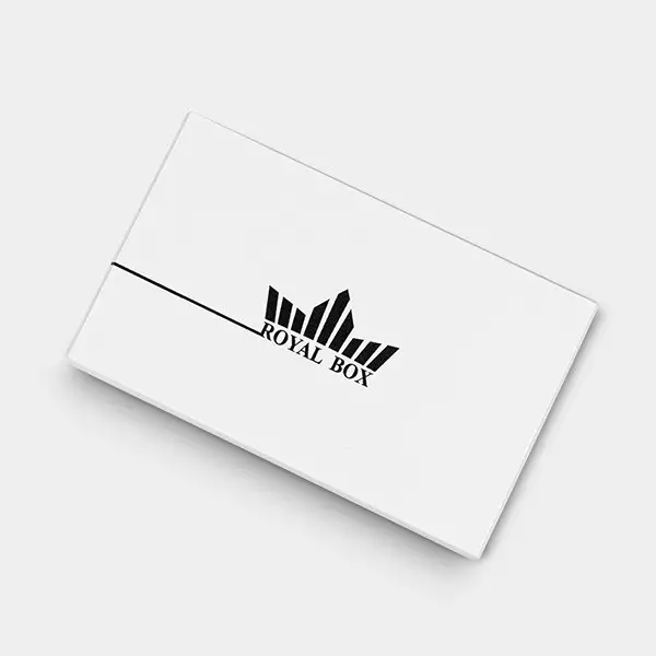 Geschlossene weiße Royal Box