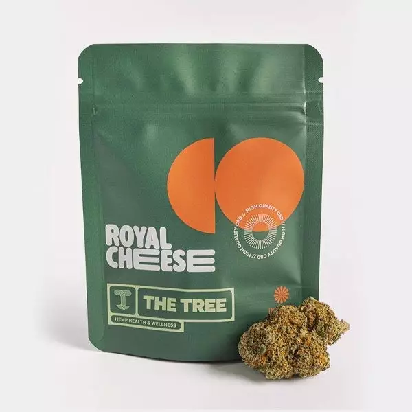 Sicht CBD-Blüten 'Royal Cheese' Indoor The Tree - GB The Green Brand