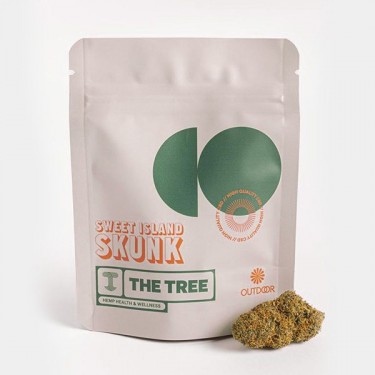 View CBD-Blüten Small Buds 'Sweet Island Skunk' The Tree- GB The Green Brand
