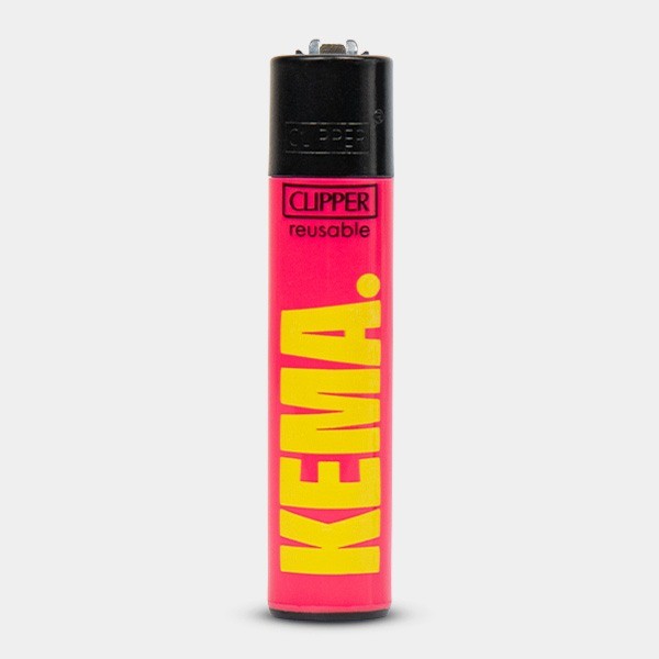 Clipper KEMA 🟡🕯️ wiederaufladbares Feuerzeug - GB The Green Brand