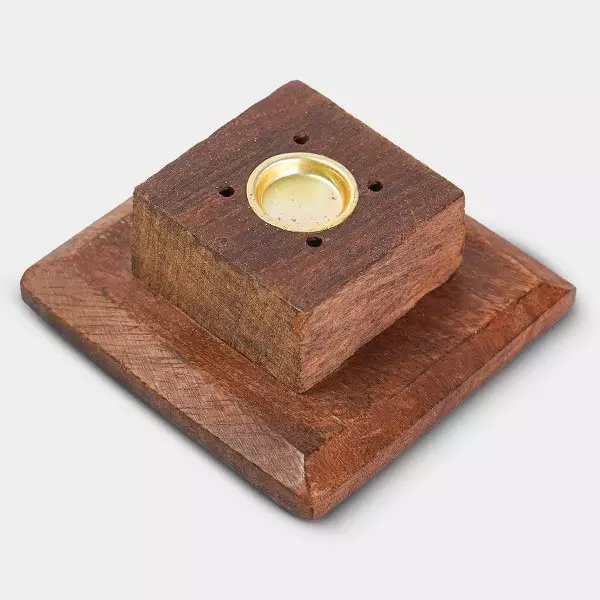 Holzrauchturm für Räucherstäbchen und Räucherkegel - GB The Green Brand