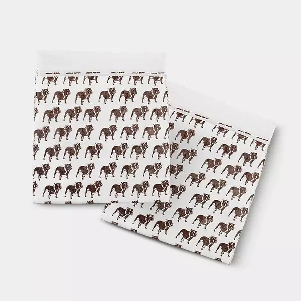 Sicht Reißverschlussbeutel 50x50mm Top Dog