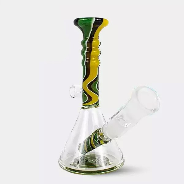Black Leaf 13cm Kristallbong