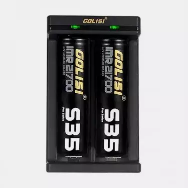 Golisi Needle 2 oder 4 Batterie-Ladegerät - GB The Green Brand