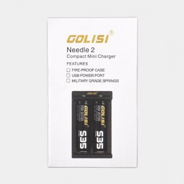 Golisi Needle 2 oder 4 Batterie-Ladegerät - GB The Green Brand
