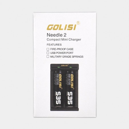 Golisi Needle 2 oder 4 Batterie-Ladegerät - GB The Green Brand