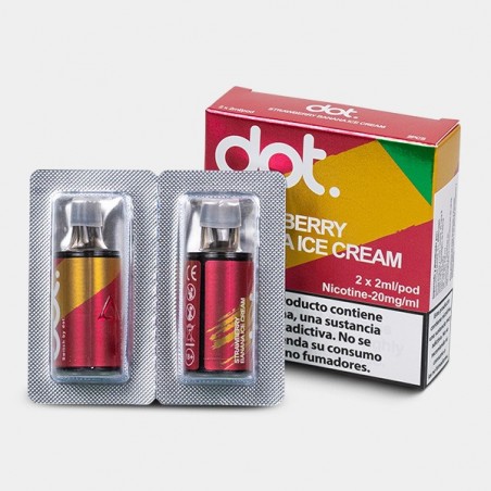 Dotmod Switch Erdbeere Banane Eiscreme 20mg - Vorgefüllte Kapsel