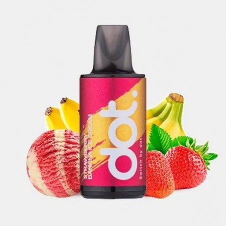 Dotmod Switch Erdbeere Banane Eiscreme 20mg - Vorgefüllte Kapsel