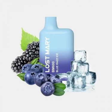 Lost Mary BM600 Blue Razz Ice - GB The Green Brand