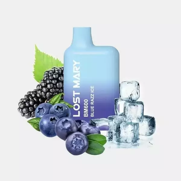 Sicht Lost Mary BM600 Blue Razz Ice - GB The Green Brand