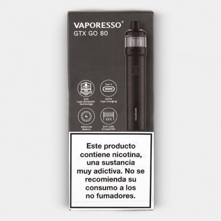 Elegante Vaporesso GTX GO 80 - GB The Green Brand