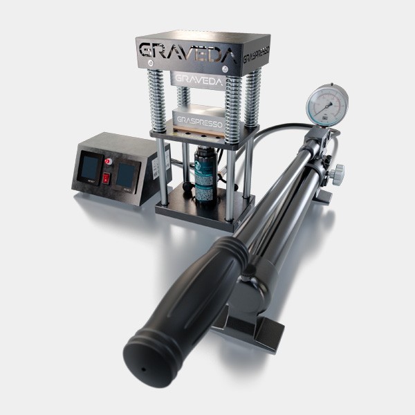 Graspresso 15 Tonnen Rosin-Presse mit Manometer - Günstig Grow