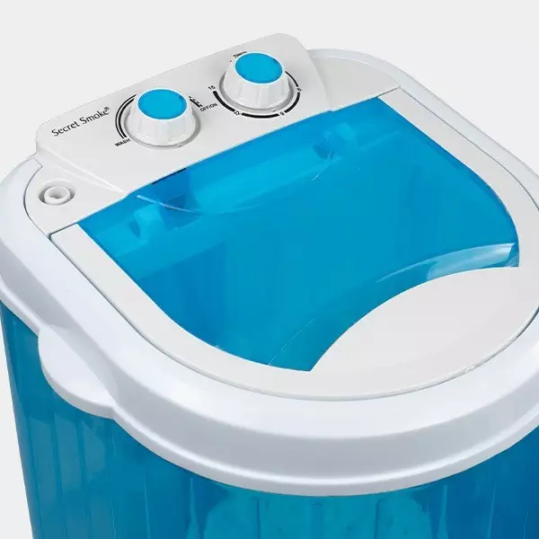 Secret Smoke Waschmaschine geschlossener Deckel