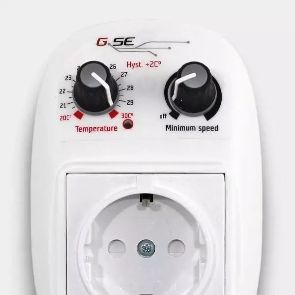 GSE-Temperaturregler details Stecker