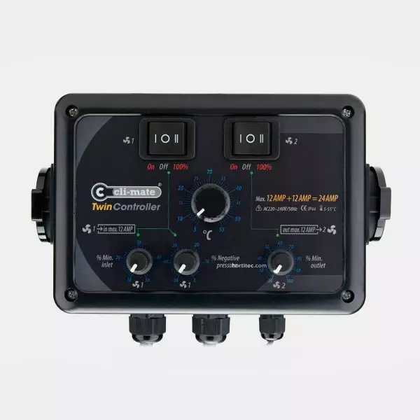 Sicht Twin Controller Cli-Mate Temperaturkontrolle - Günstig Wachsen