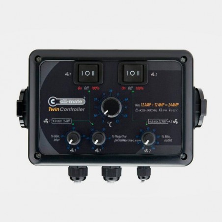 Twin Controller Cli-Mate Temperaturkontrolle - Günstig Wachsen