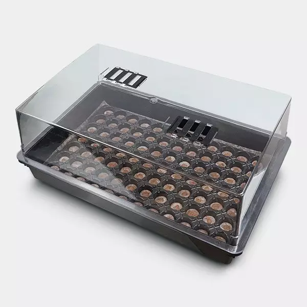 Anzuchtset + Jiffy-Tray 33 mm, 84 Zellen