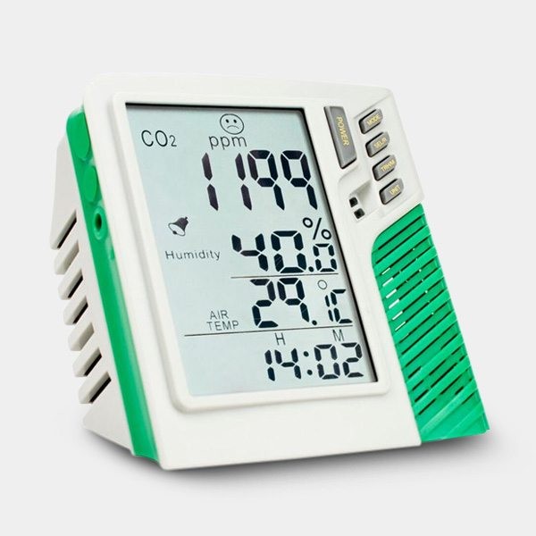 View CO2-Messgerät Temperatur und Luftfeuchtigkeit - GB The Green Brand