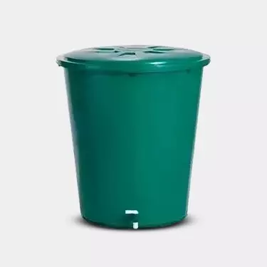 Runder grüner Tank mit Deckel für die Bewässerung - GB The Green Brand