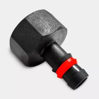 16 mm auf 1/2 oder 3/4 Überwurfmutter Verschraubung