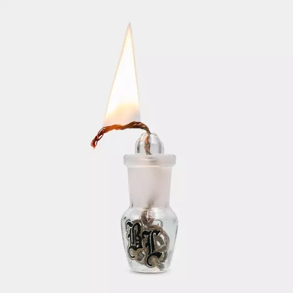 Hemp Wick Spender - Black Leaf - GB The Green Brand