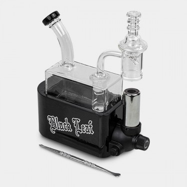 View Bong Travel Rig mit Black Leaf Brenner - GB The Green Brand