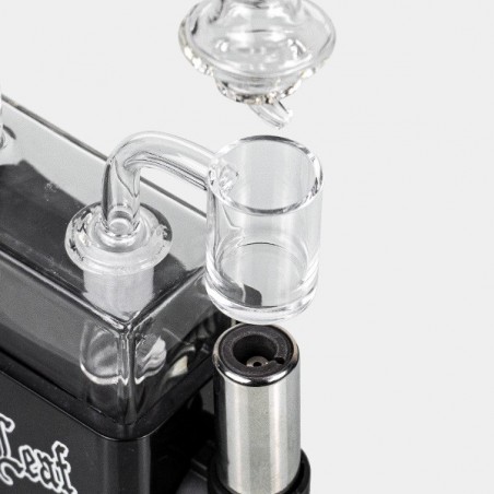 Bong Travel Rig mit Black Leaf Brenner - GB The Green Brand