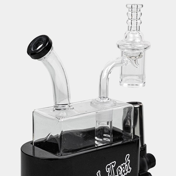 Bong Travel Rig mit Black Leaf Brenner - GB The Green Brand