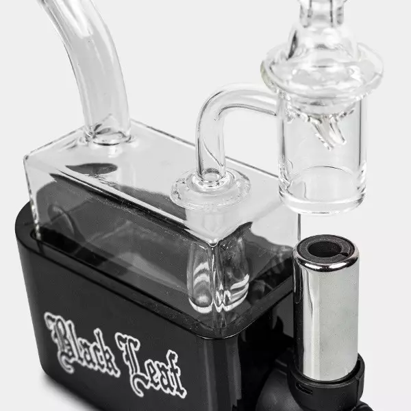 Bong Travel Rig mit Black Leaf Brenner - GB The Green Brand