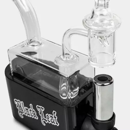 Bong Travel Rig mit Black Leaf Brenner - GB The Green Brand
