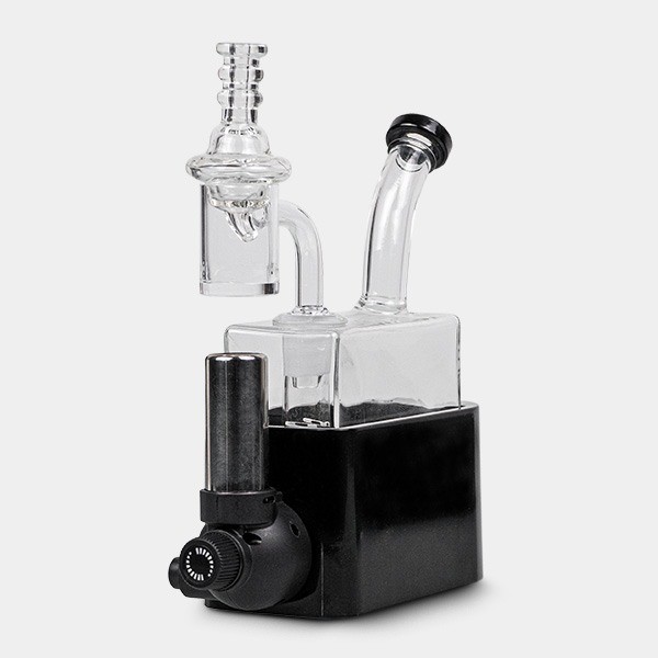 Bong Travel Rig mit Black Leaf Brenner - GB The Green Brand