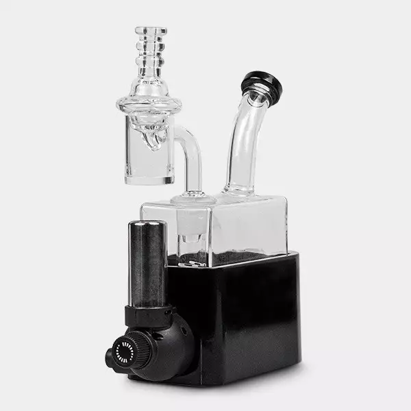 Bong Travel Rig mit Black Leaf Brenner - GB The Green Brand