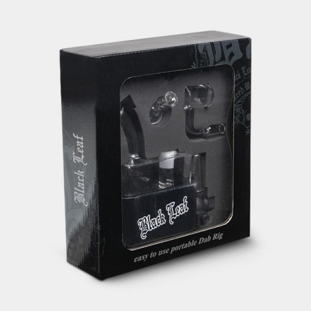 Bong Travel Rig mit Black Leaf Brenner - GB The Green Brand