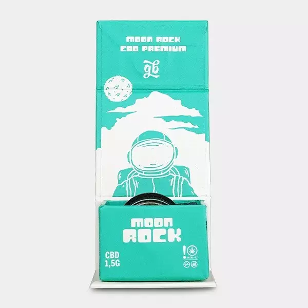 Moon Rock CBD GB Moon Rock CBD GB offene Frontbox
