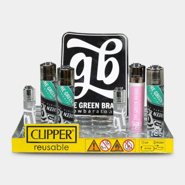 View Kit Clipper GB Limited Edition Feuerzeuge - GB The Green Brand