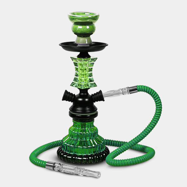 Shisha Fukita Fashionista 1 Schlauch Schwarz 29cm - GB The Green Brand