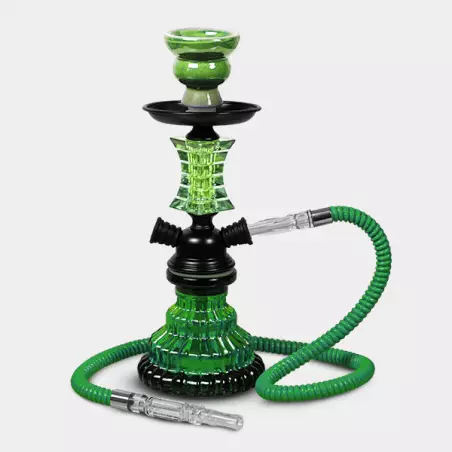 Shisha Fukita Fashionista 1 Schlauch Schwarz 29cm - GB The Green Brand