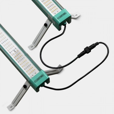 GB Lighting Under Canopy 120W PRO LED Detailansicht Kabelanschluss