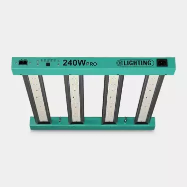 Dimmbares LED-System 240 W PRO GB Lighting Frontansicht ausgeschaltet