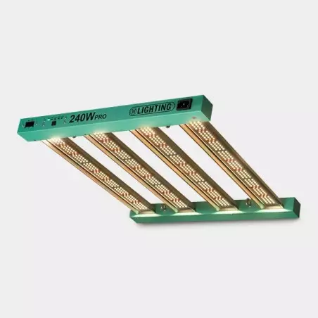 Dimmbares LED-System 240 W PRO GB Lighting eingeschaltet