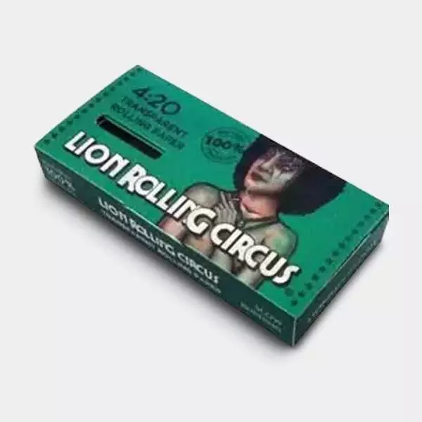 Lion Rolling Circus 4:20 Transparentpapier - Billig Grow