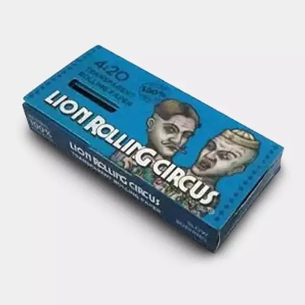 Lion Rolling Circus 4:20 Transparentpapier - Billig Grow