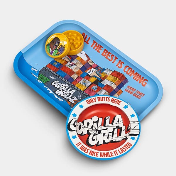 Mega Pack CBD Gorilla Grillz 100 g + GRATIS Zubehör