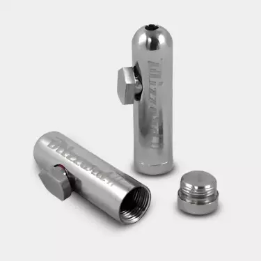 Blizzard Schnupftabak-Spender aus Aluminium - GB The Green Brand