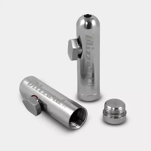 Sicht Blizzard Schnupftabak-Spender aus Aluminium - GB The Green Brand